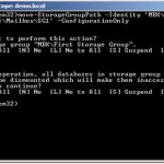 Move storage group logs via Powershell